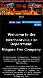 Mobile Screenshot of merchantvillefire.org